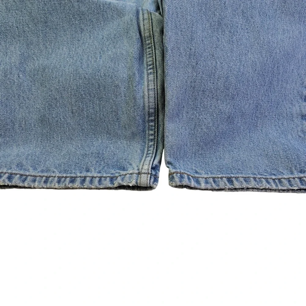 Levis 550 Relaxed Fit Jeans Mens 40x30 Light Wash Blue Tapered Denim 00550-4891